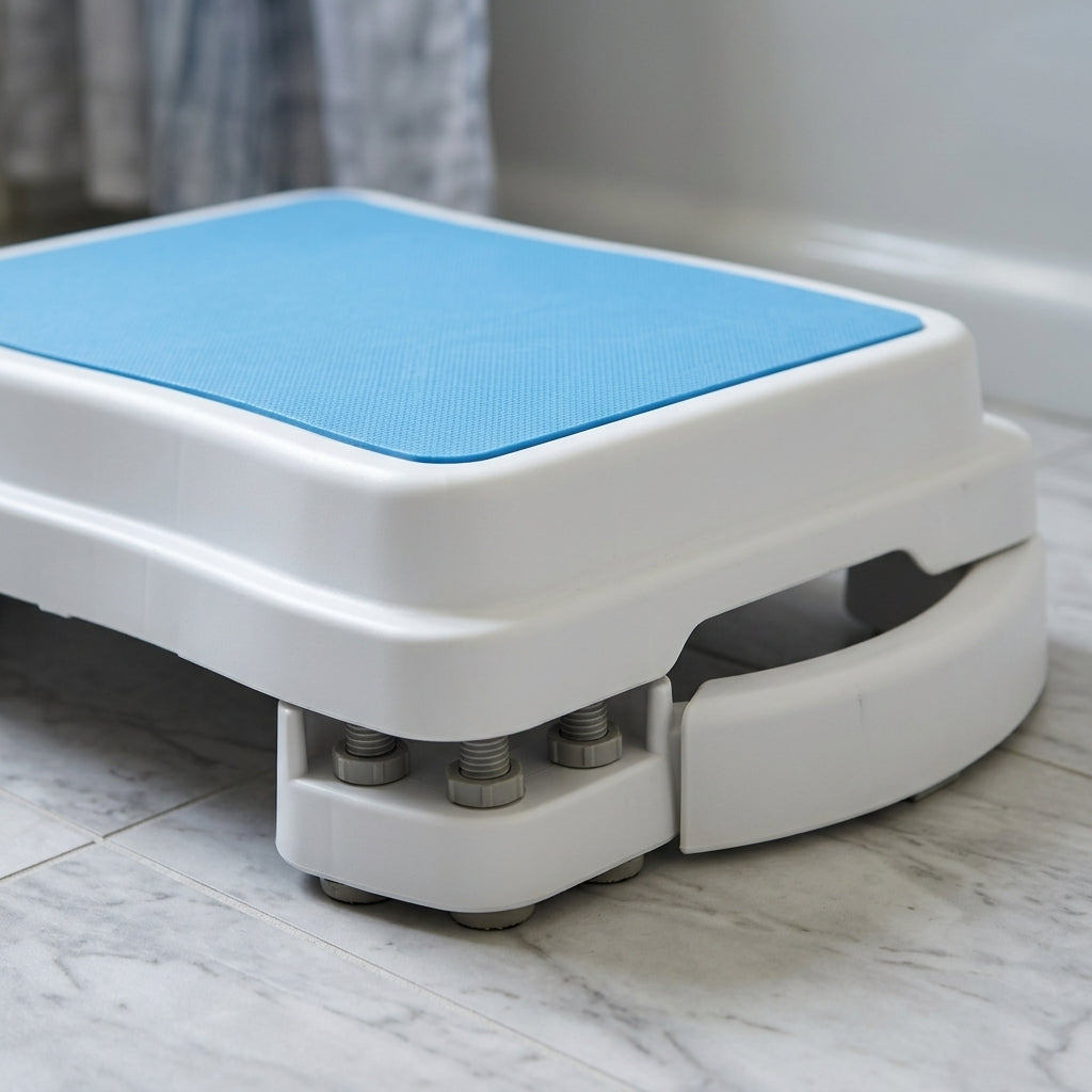 Bathroom Step Non-Slip Lightweight Modular Design (view 2)