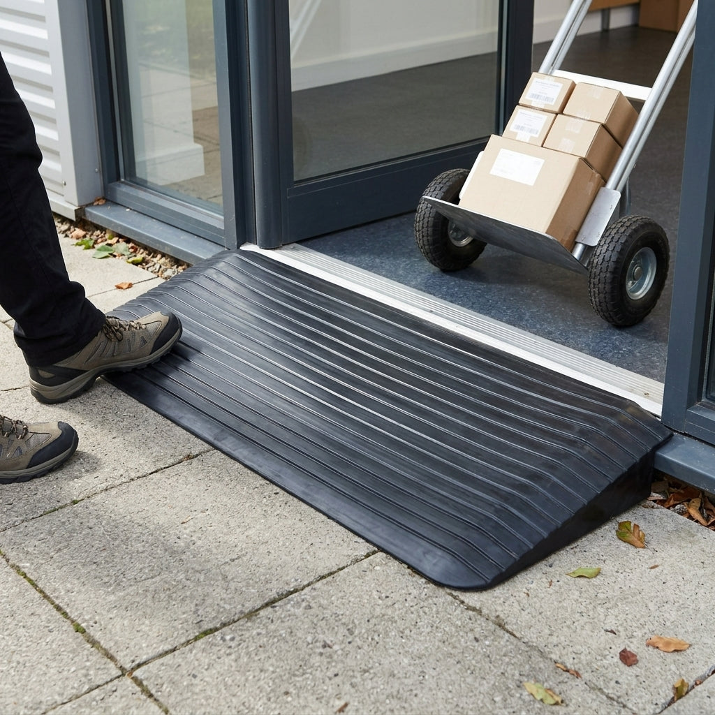 Rubber Threshold Ramp 100mm High