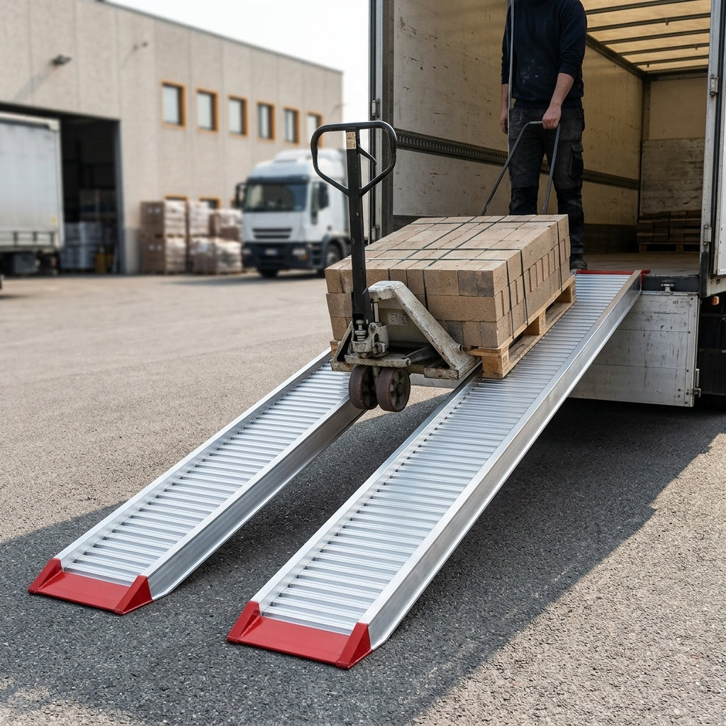 4000mm Aluminium Loading Ramps 1500kg Capacity