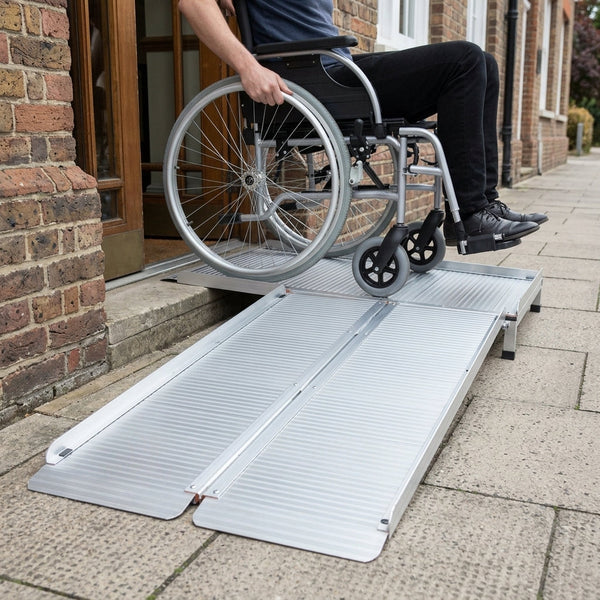 6ft Folding Wheelchair Ramp 720mm Width