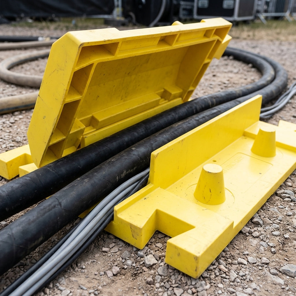 4.5" Hose Bridge Tunnel System - Temporary Installation (view 2)