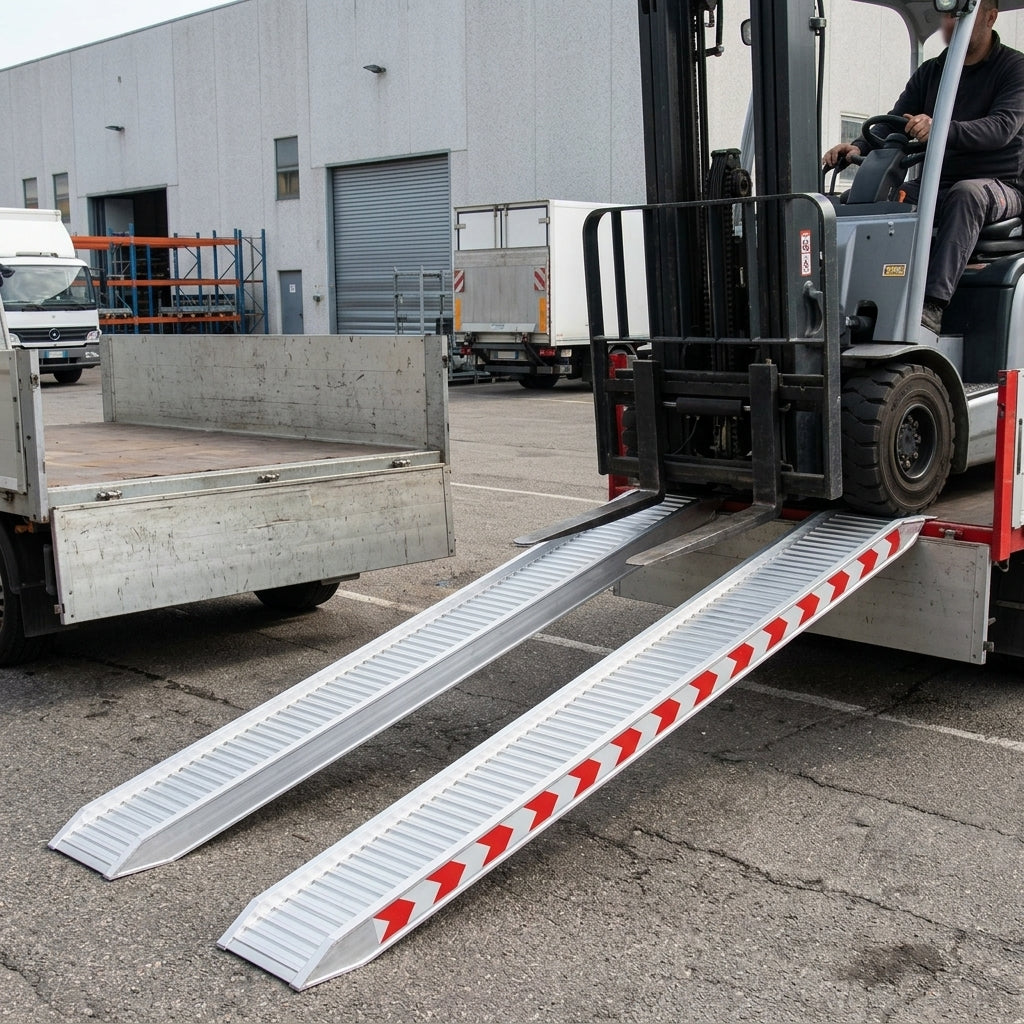 3000mm x 360mm Aluminium Loading Ramps 6000kg Capacity
