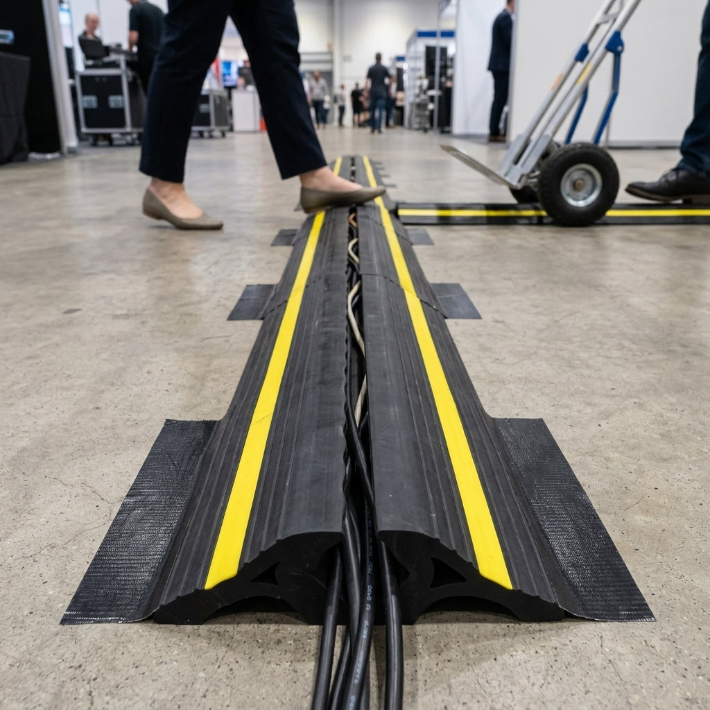 20mm Channel Cable Protector with 2000kg Capacity