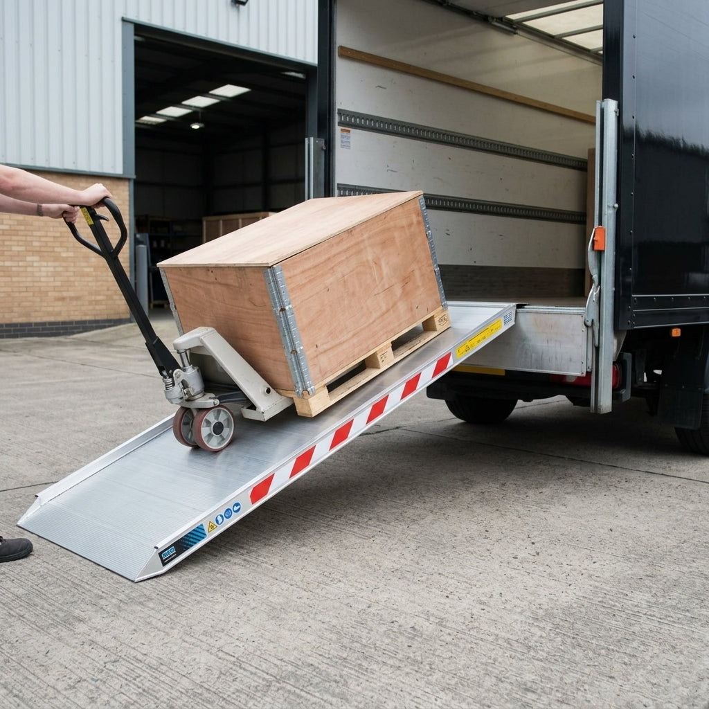 1000mm Wide Heavy Duty Van Ramp 1000kg Capacity