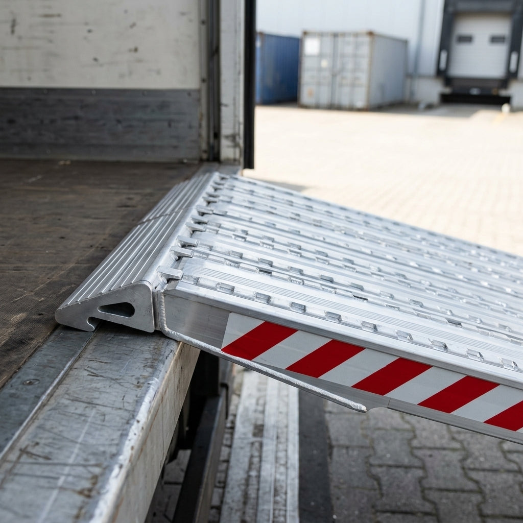 2000mm x 450mm Heavy Duty Loading Ramps 40000kg Capacity (view 2)