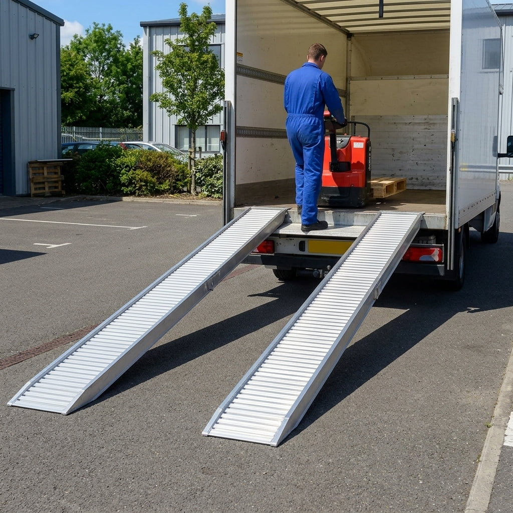 4000mm Loading Ramp Aluminium 1400kg Capacity