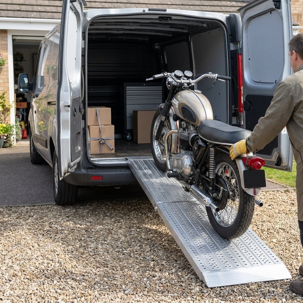 4000mm Car Ramps 315mm Wide 604kg Capacity
