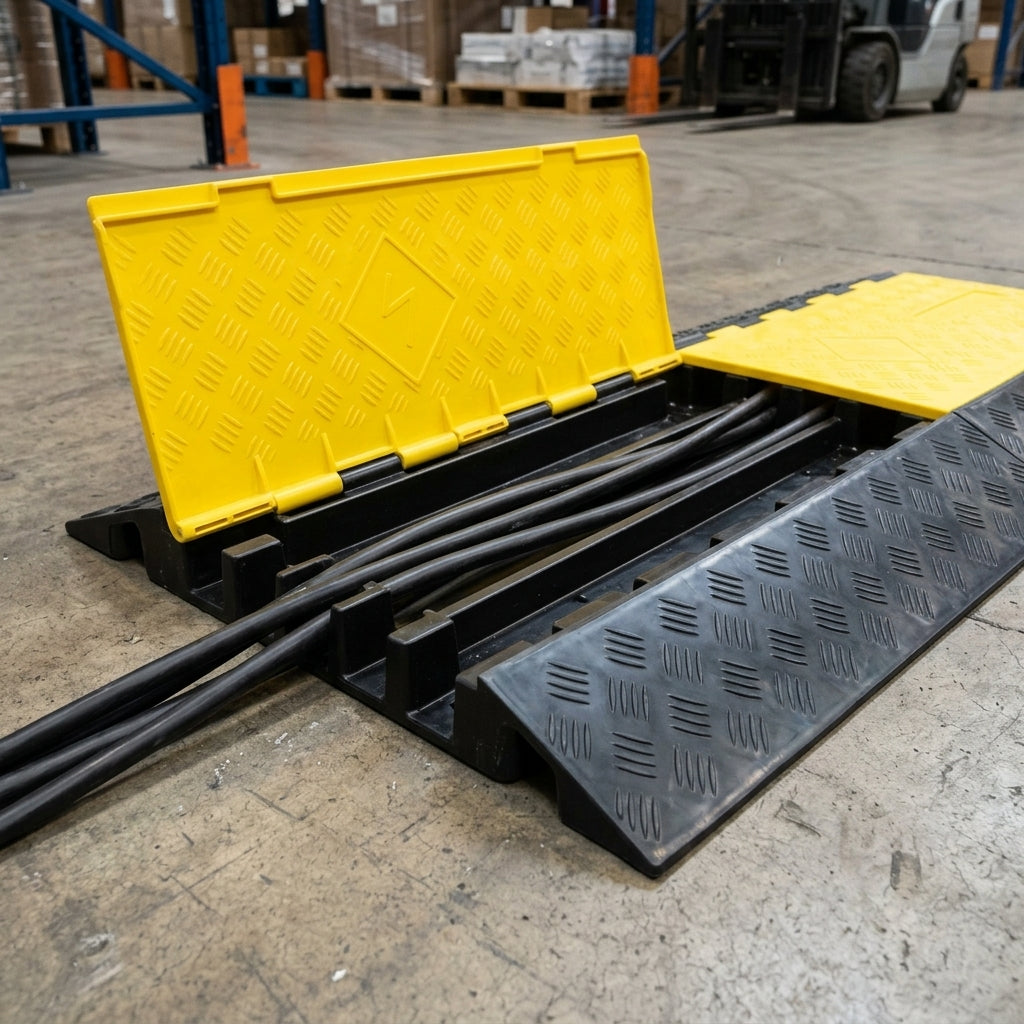 Heavy Duty Cable Protectors 1-5 Channels 12000kg Capacity (view 2)