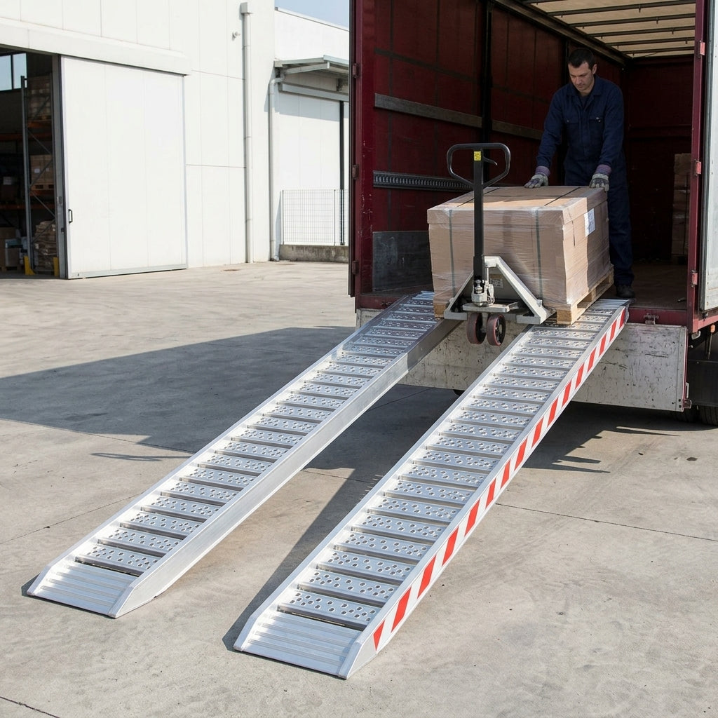 2000mm Aluminium Loading Ramps 3500kg Capacity