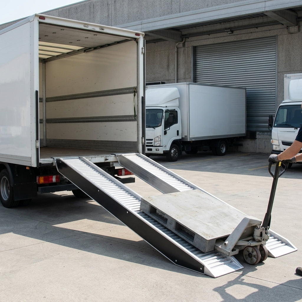 4000mm Aluminium Loading Ramp 10620kg Capacity