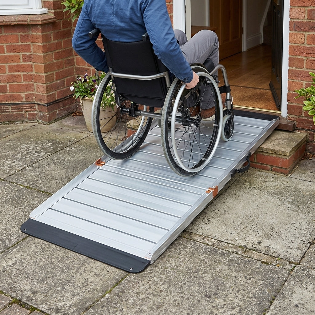 4ft Folding Wheelchair Ramp 720mm Width