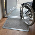 Modular Threshold Ramp 38-160mm Galvanised Steel