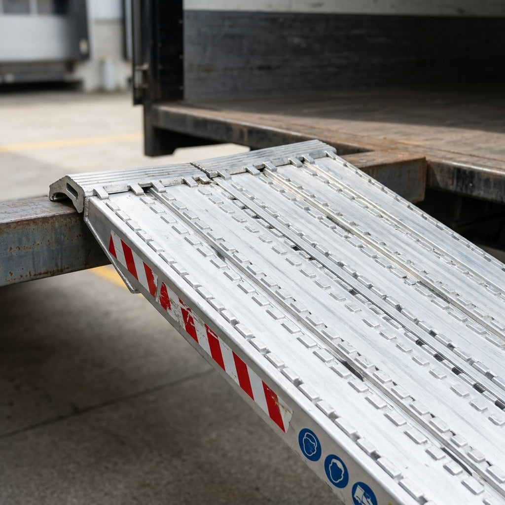 4000mm x 600mm Heavy Duty Loading Ramp 19000kg Capacity (view 2)