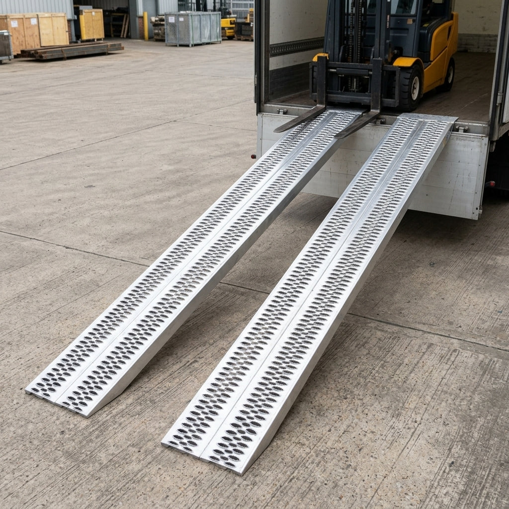 2500mm Loading Ramps Aluminium 3400kg Capacity