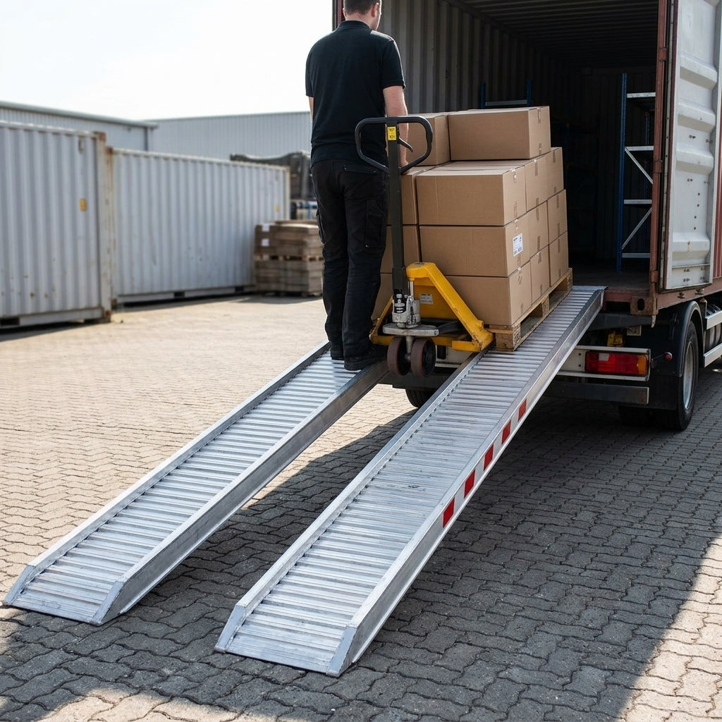 2500mm Aluminium Loading Ramps 2000kg Capacity