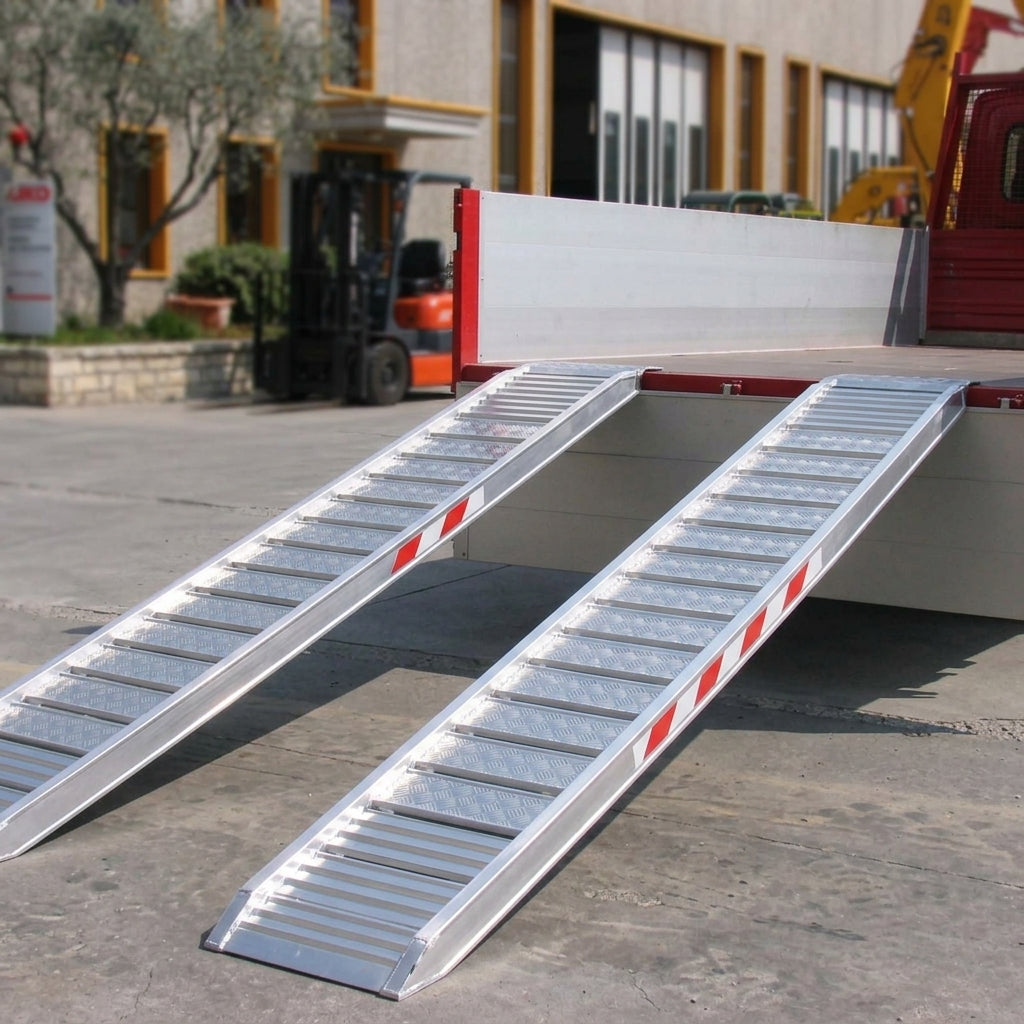 4000mm Extra Wide Aluminium Loading Ramps 800kg Capacity (view 2)