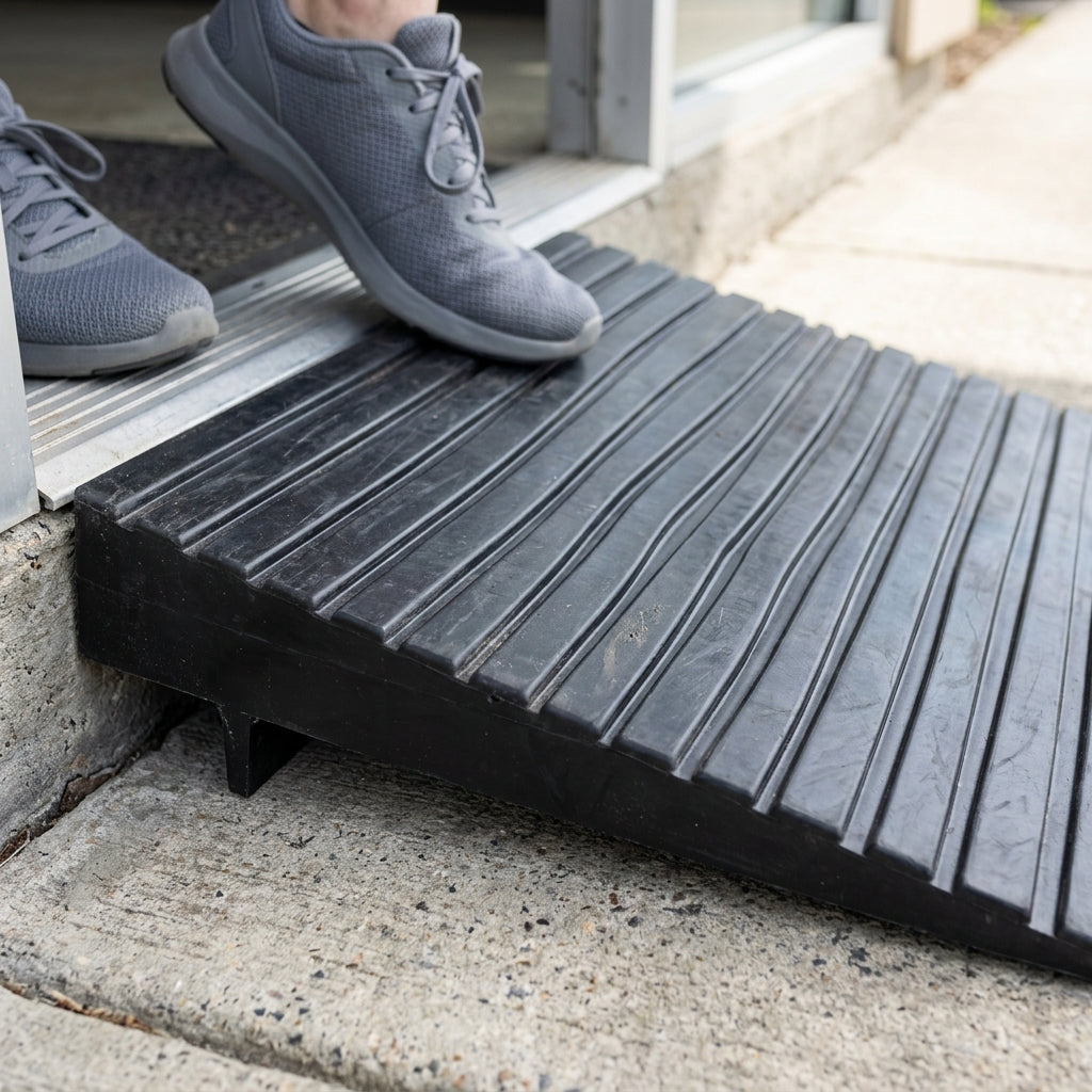 400mm Wide Container Ramp 4.5 to 7 Inch Height (view 2)