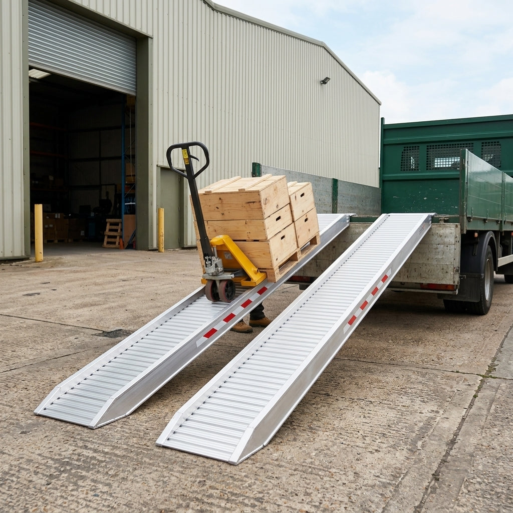 4500mm Aluminium Loading Ramps 5745kg Capacity