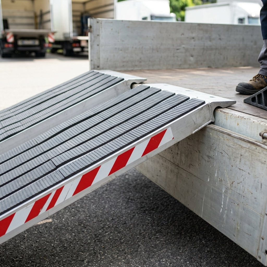 2000mm x 720mm Heavy Duty Ramp with Rubber Coating (view 2)