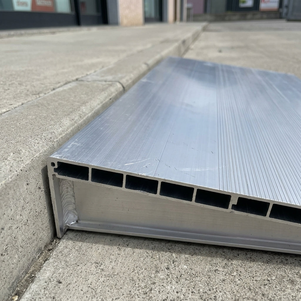 60-170mm Aluminium Wedge Ramp 1000kg Capacity (view 2)