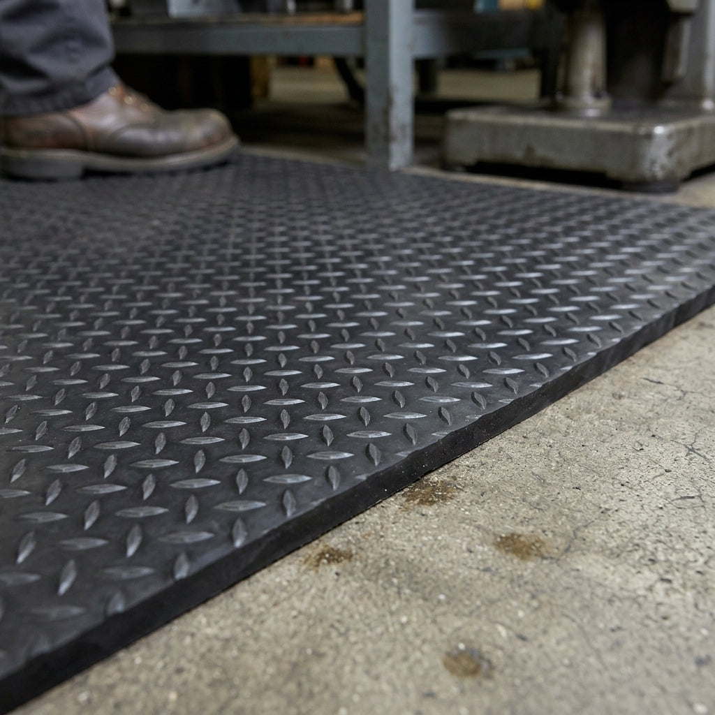 14mm Anti-Fatigue Mat 60-152cm Black (view 2)