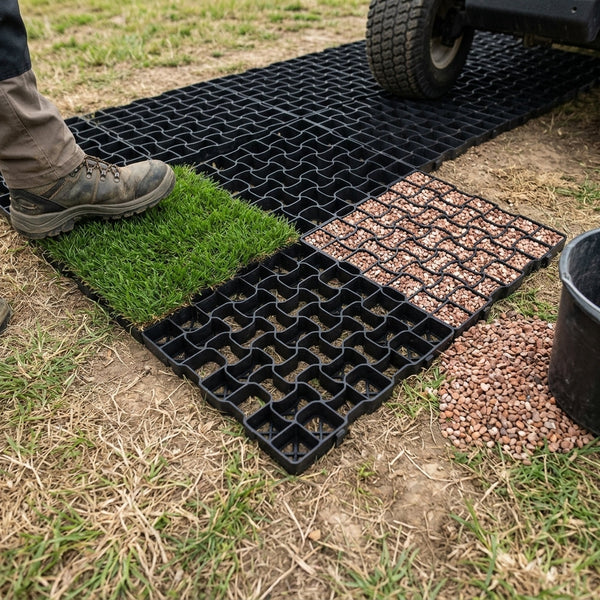 100cm x 100cm x 40mm Geogrid Standard