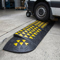 150mm Rubber Kerb Ramp Kit with End Caps