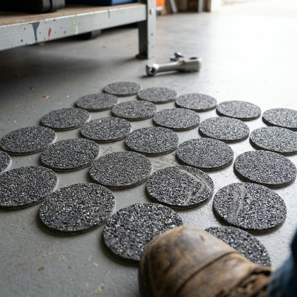30mm Anti-slip Discs - Grit Surface - 25 Pack (view 2)