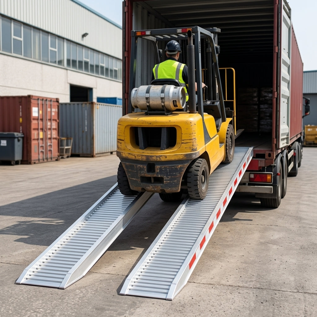 2500mm Aluminium Loading Ramps 3800kg Capacity