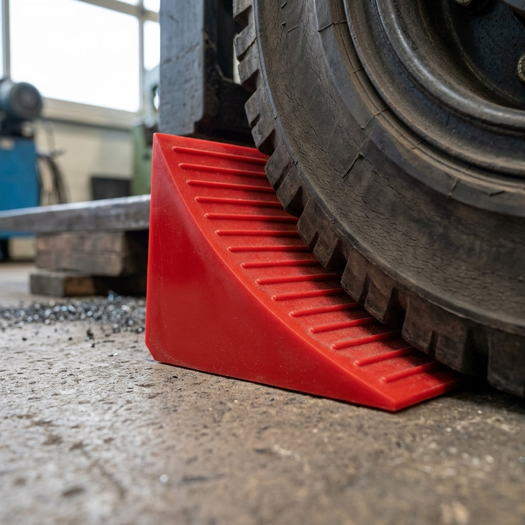19cm W x 17cm H x 24cm L Wheel Chock Polyurethane (view 2)