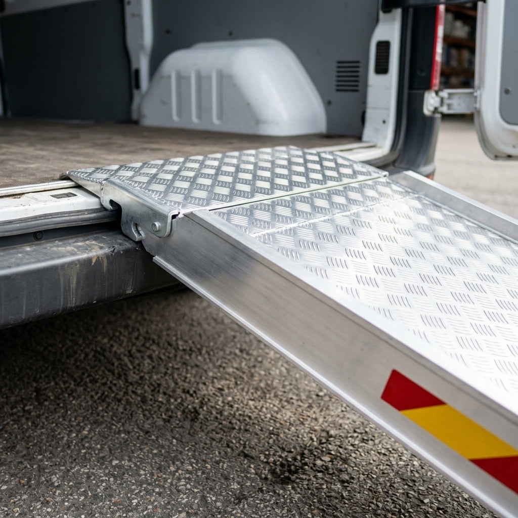 3500mm Extra Wide Aluminium Loading Ramp 6870kg Capacity (view 2)
