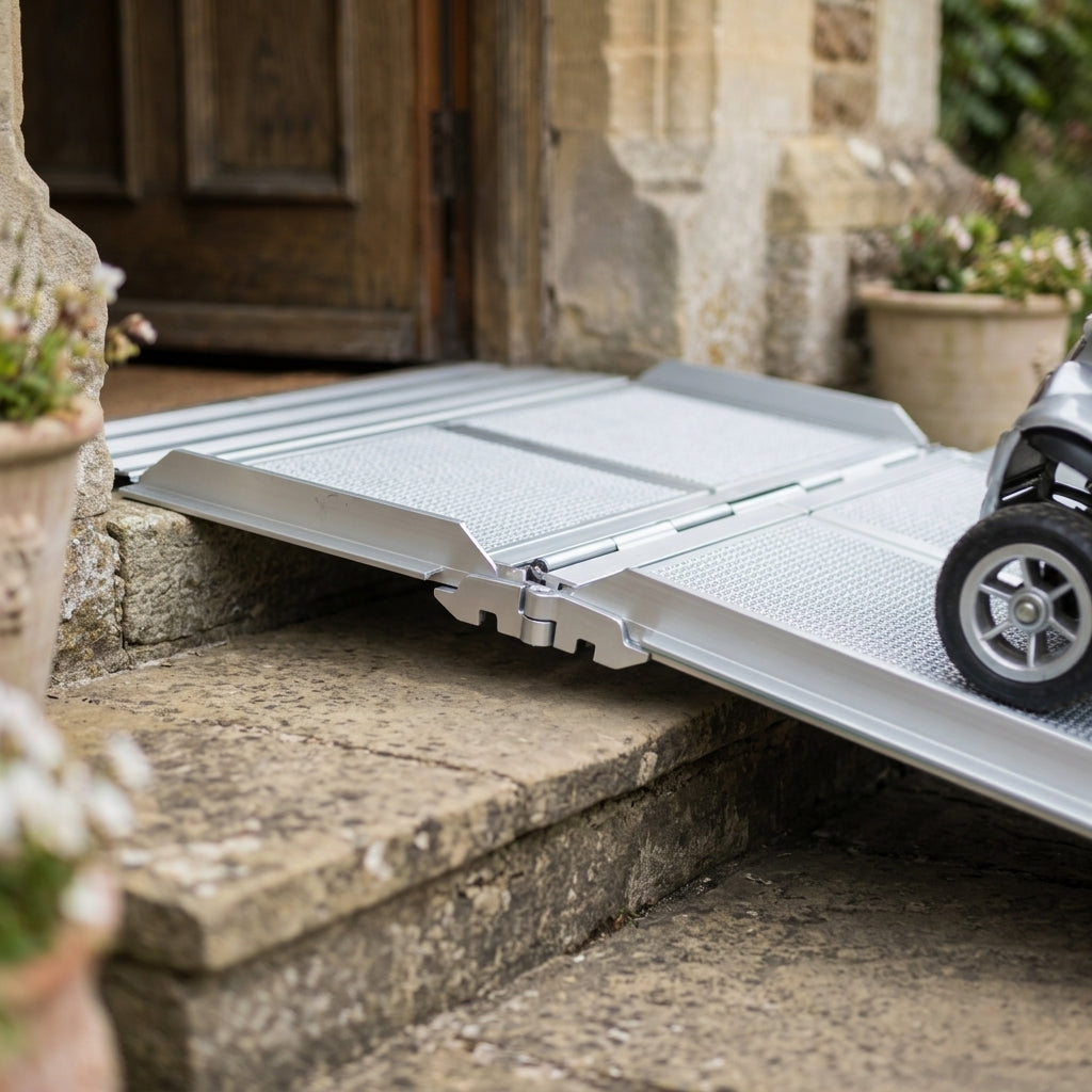 6ft - 9ft Multi-Fold Wheelchair Ramp (view 2)