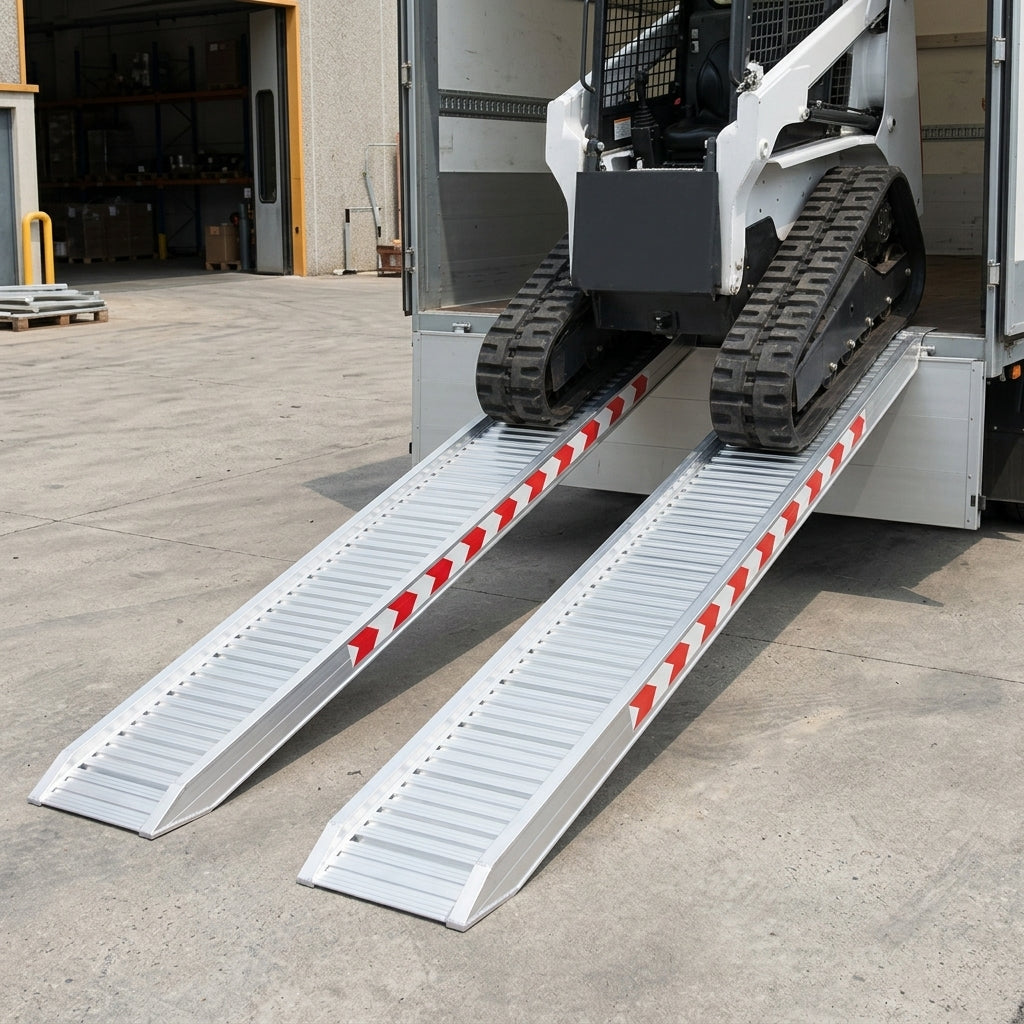 3500mm Aluminium Loading Ramps 4580kg Capacity