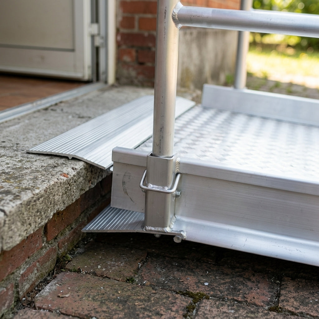 5790mm Vehicle Accessible Ramp with Handrails, 1000mm Width (view 2)