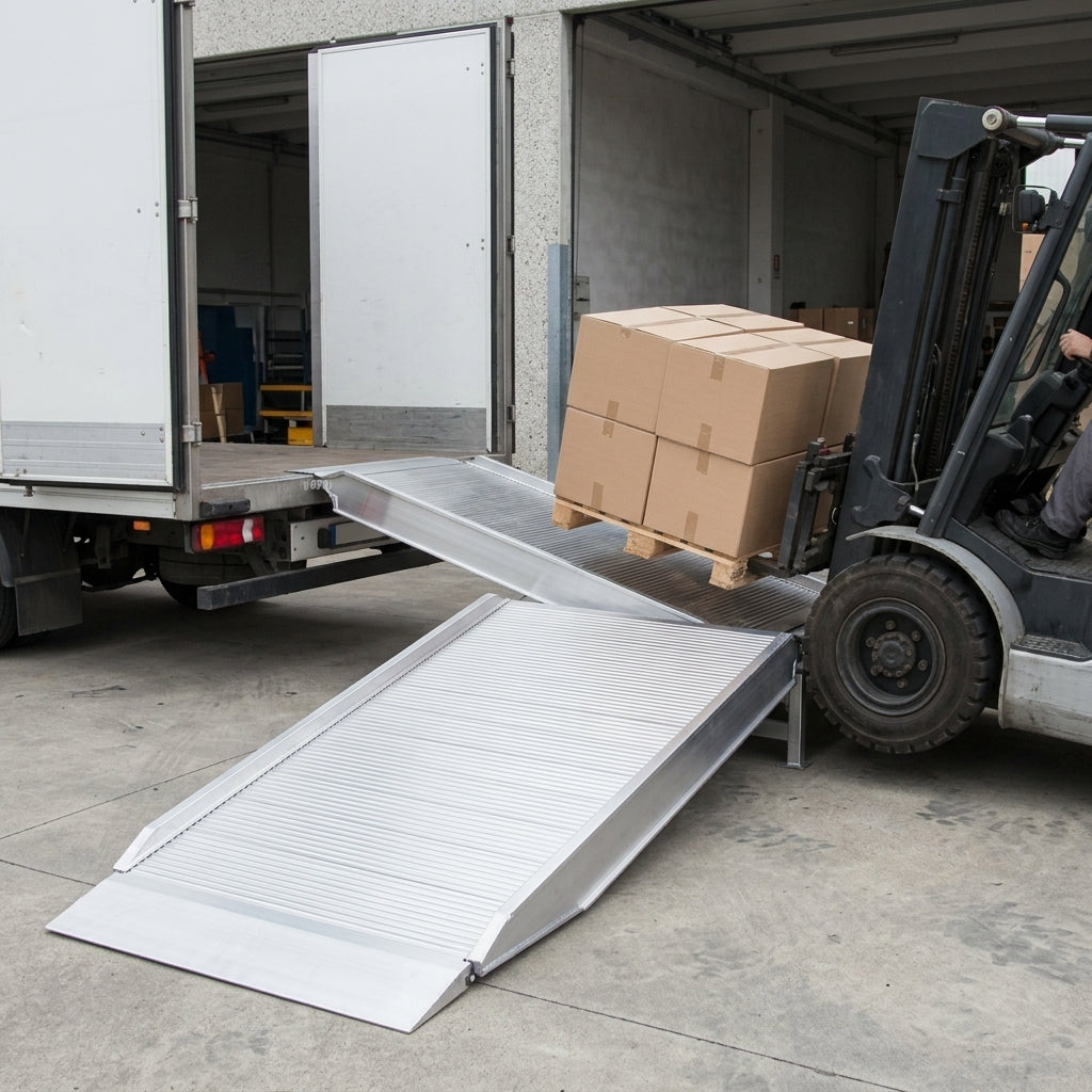 3500mm Aluminium Loading Ramp 5890kg Capacity