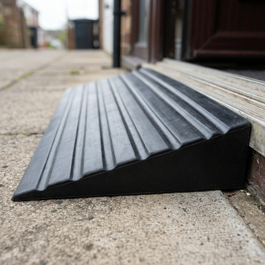 74-80mm High Rubber Threshold and Container Ramps (view 2)