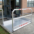 1390mm Vehicle Accessible Ramp with Handrails, 1250mm Width