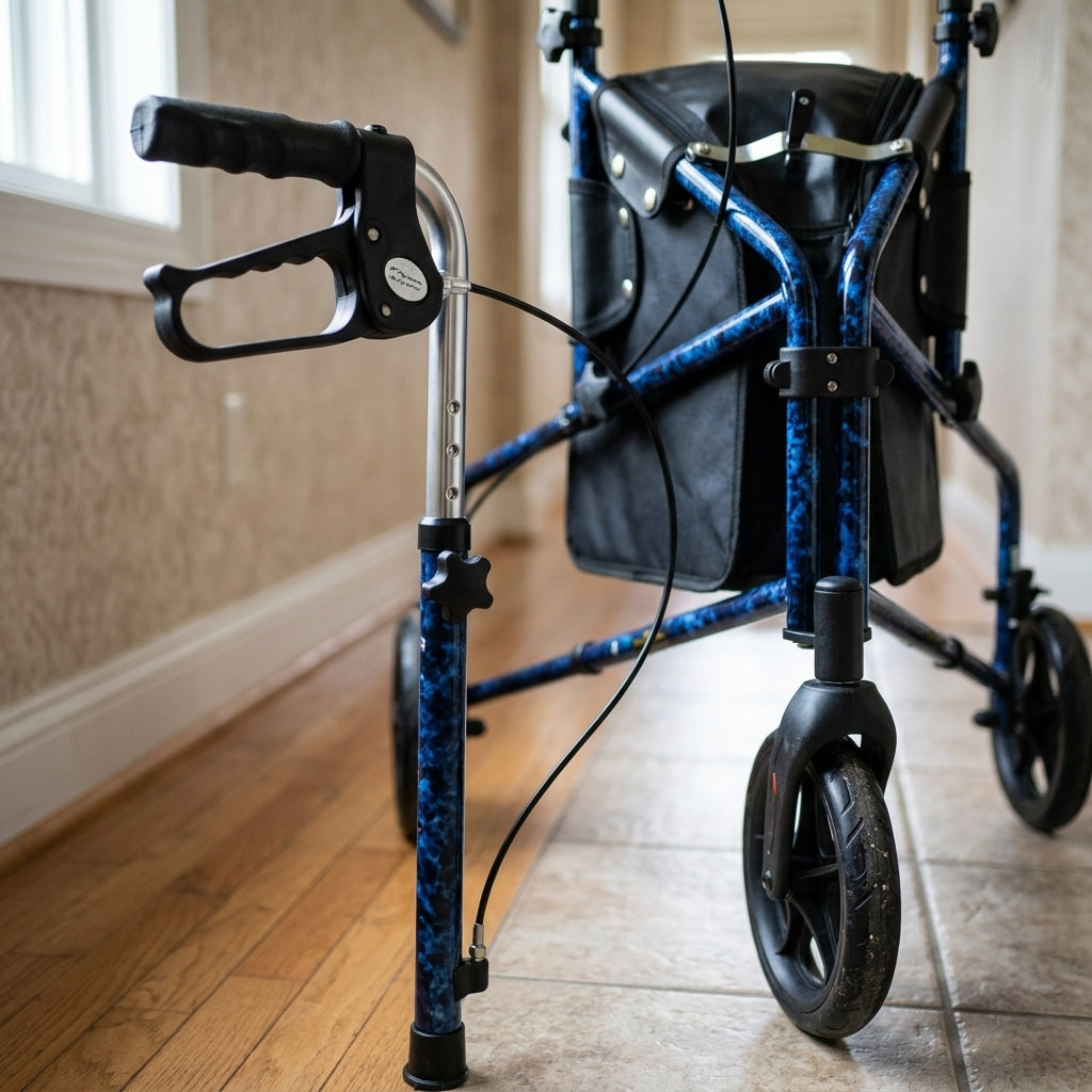 Tri-Walker with Bag - Lightweight Folding Design (view 2)