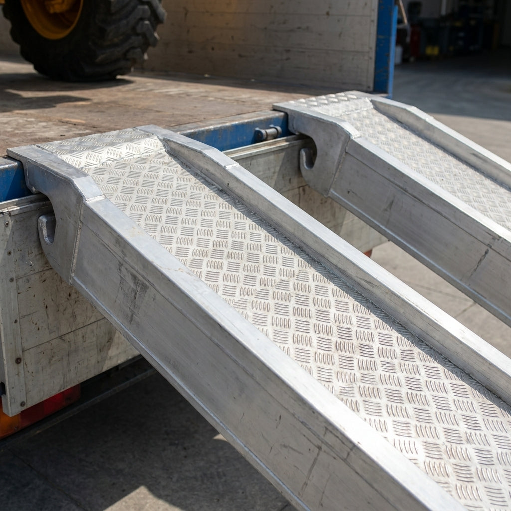 Extra Wide Loading Ramps Aluminium 6320kg Capacity (view 2)