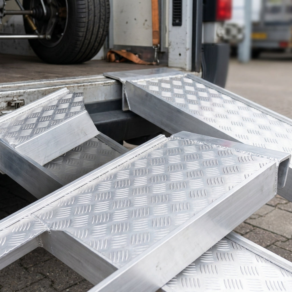3500mm Aluminium Loading Ramps 1750kg Capacity (view 2)