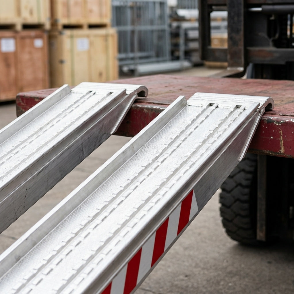 3000mm x 390mm Heavy Duty Aluminium Loading Ramps (view 2)