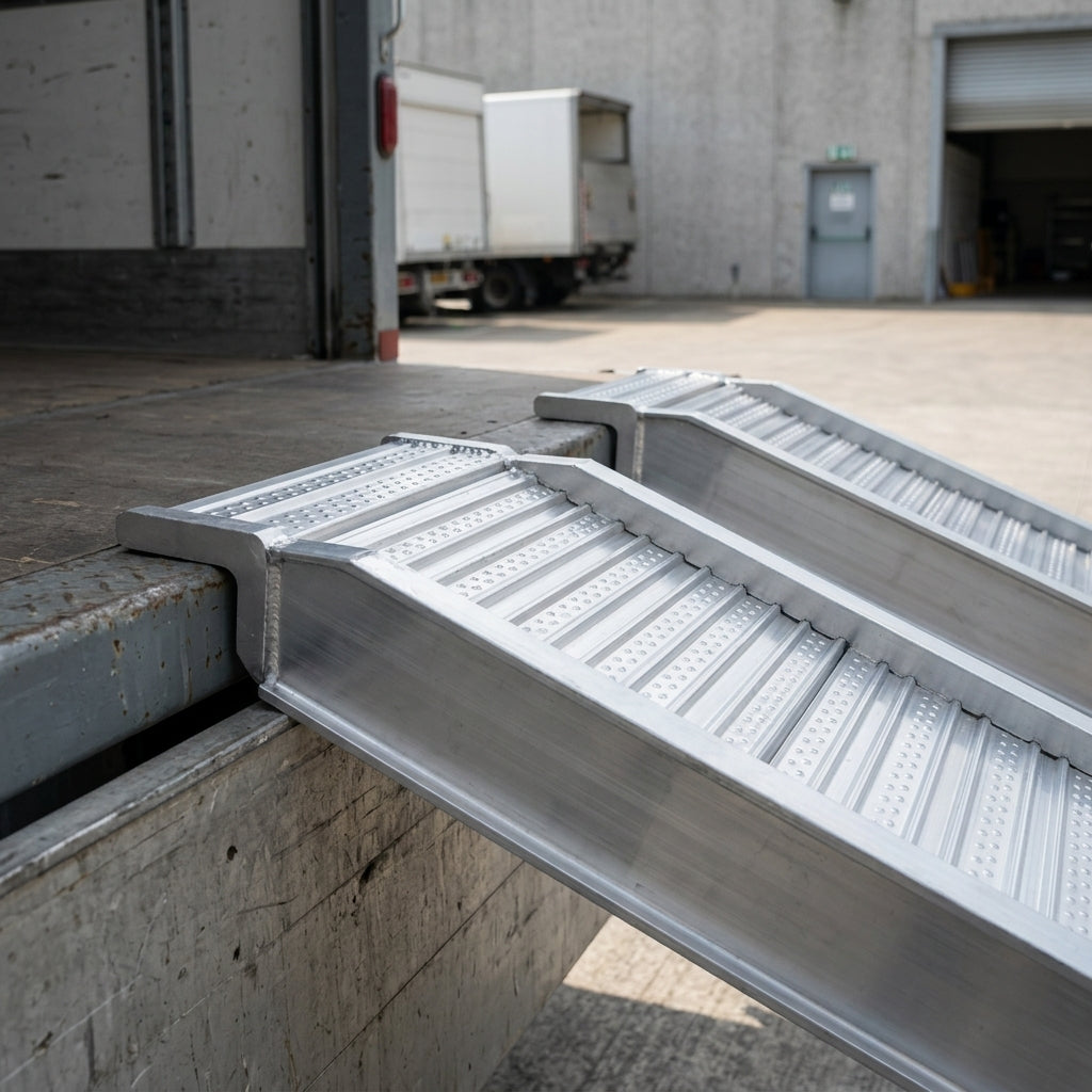 2500mm x 530mm Aluminium Loading Ramps 10000kg Capacity (view 2)