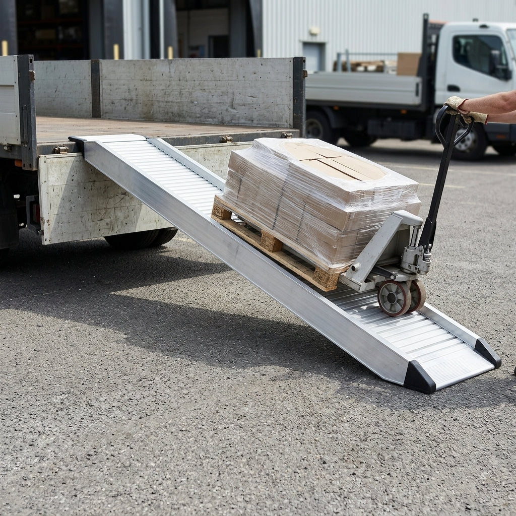 5000mm Aluminium Loading Ramps 5910kg Capacity