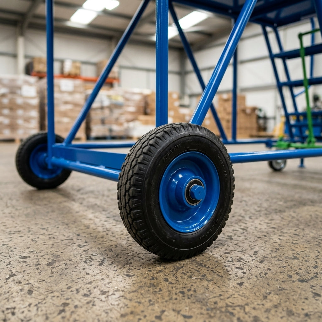 Mobile Access Platform 500-2000mm Height with Wheels (view 2)