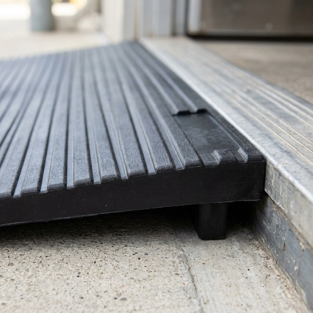 Up to 100mm High Rubber Threshold and Container Ramps (view 2)
