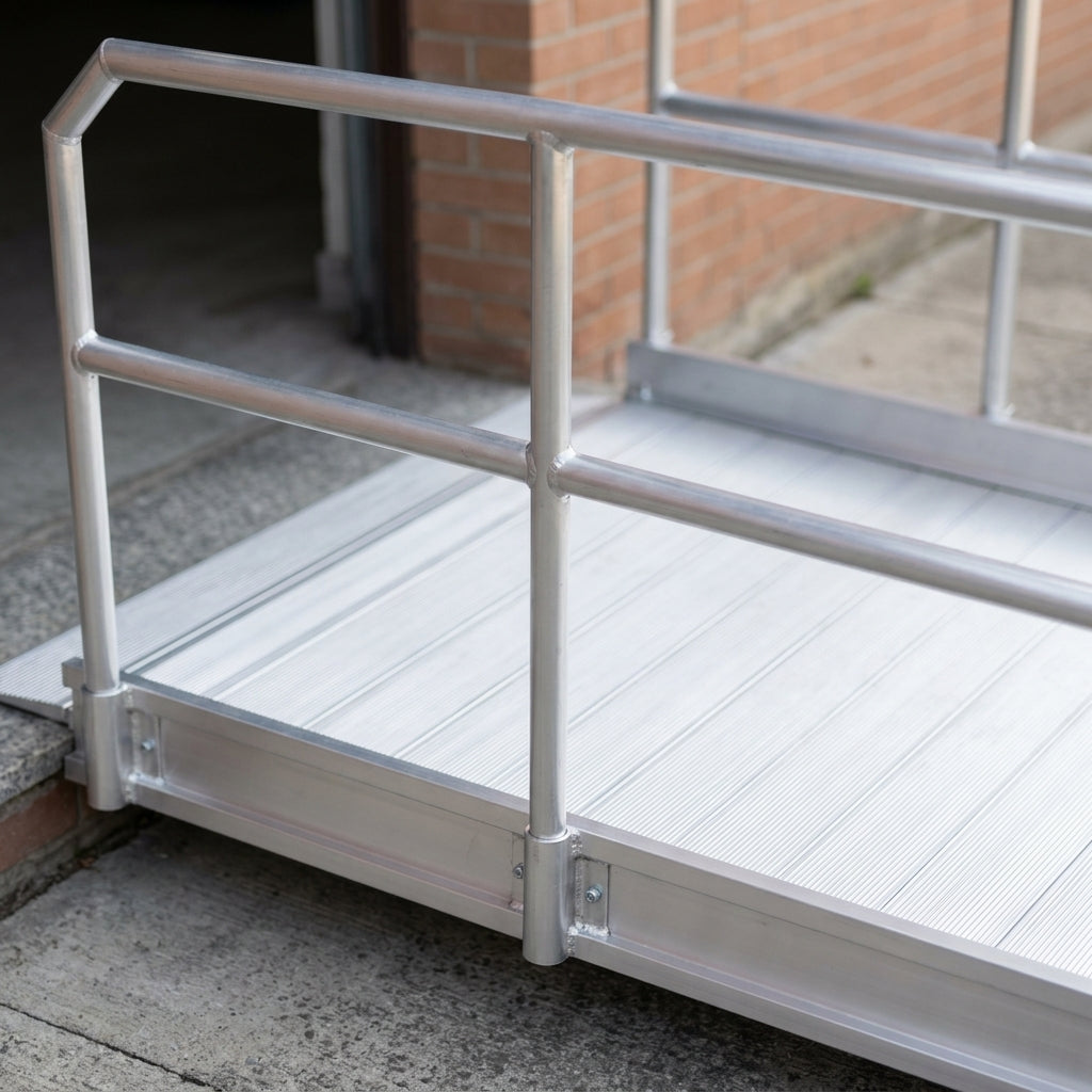 5055mm Vehicle Gangway with Handrails (view 2)