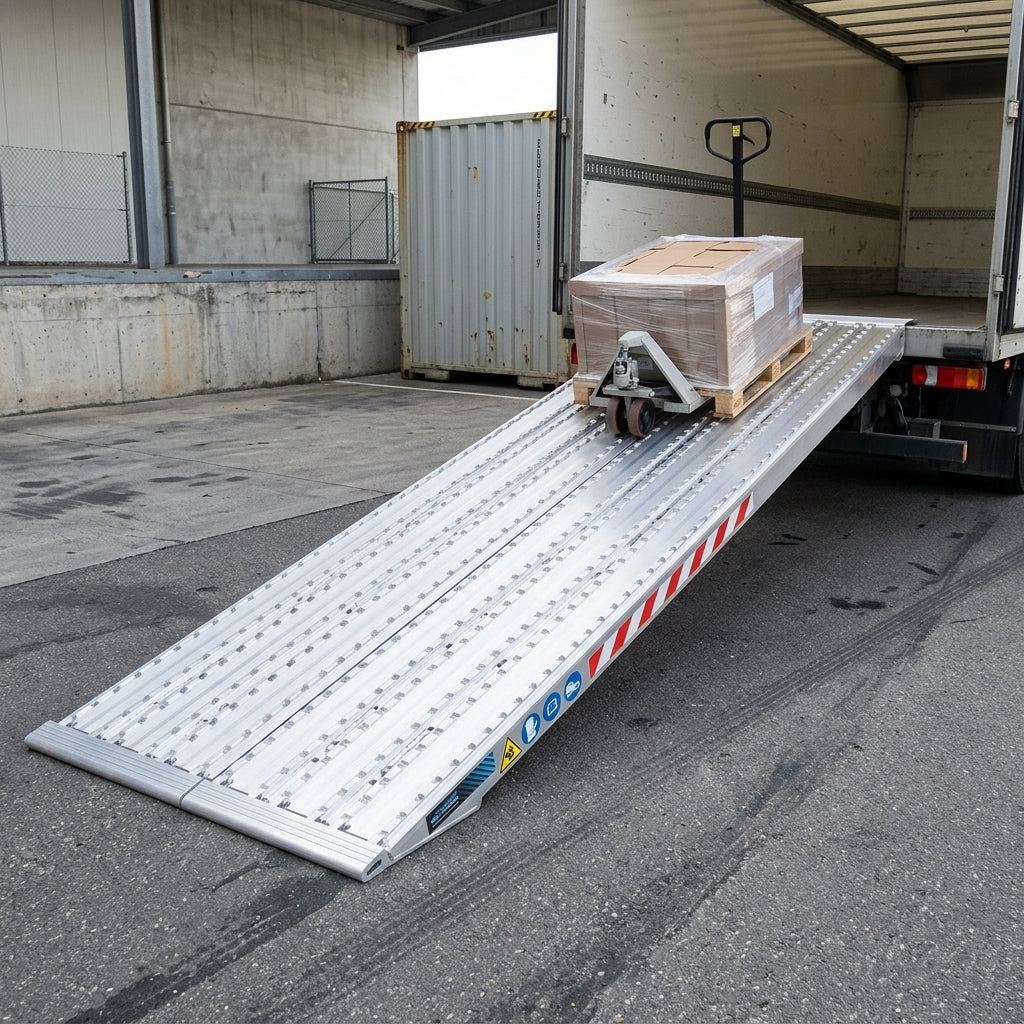 4000mm x 600mm Heavy Duty Loading Ramp 19000kg Capacity