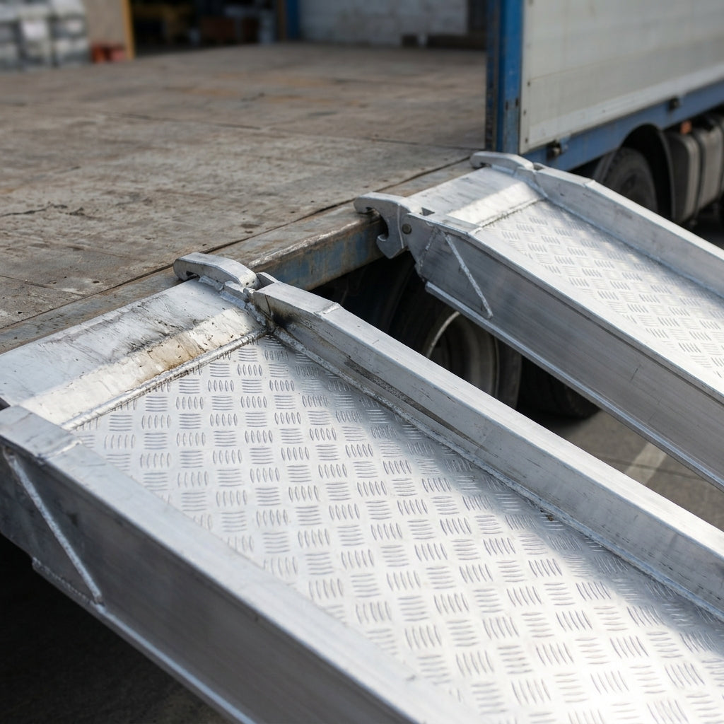 3500mm Loading Ramp Aluminium 18000kg Capacity (view 2)