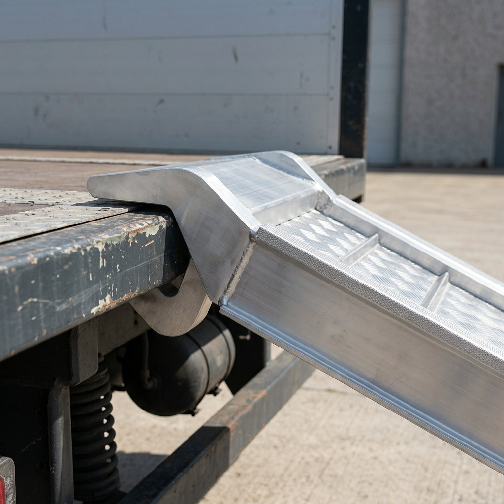 4000mm x 580mm Aluminium Loading Ramps 15010kg Capacity (view 2)