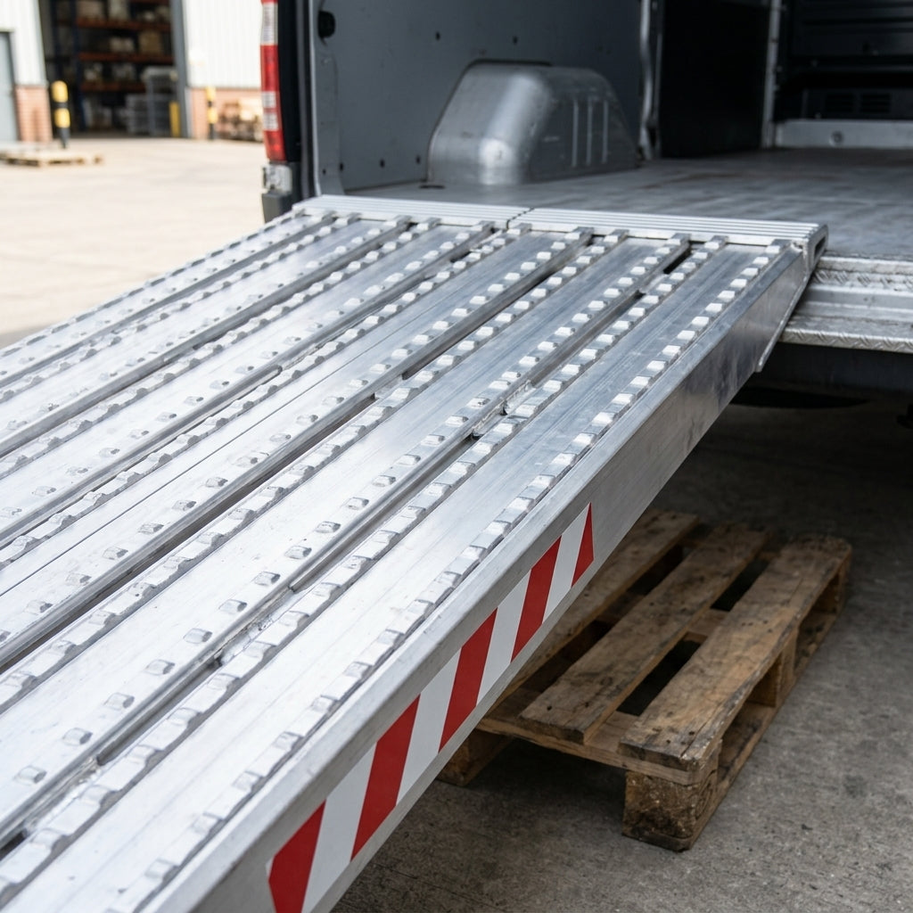 3000mm x 450mm Heavy Duty Loading Ramps 26200kg Capacity (view 2)